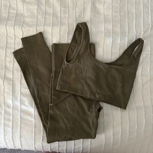 set active sculptflex ribbed workout set